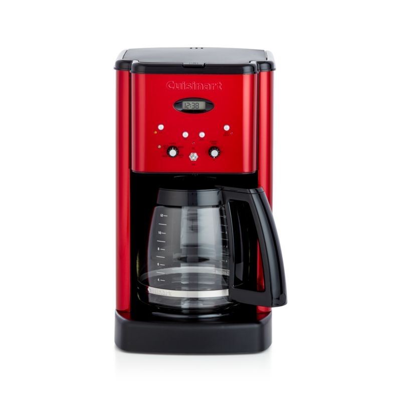 Cuisinart Brew Central 12-Cup Red Coffee Maker Crate and Barrel